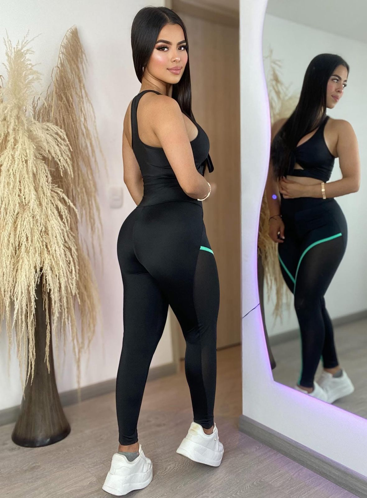 Conjunto Leggis Rayas