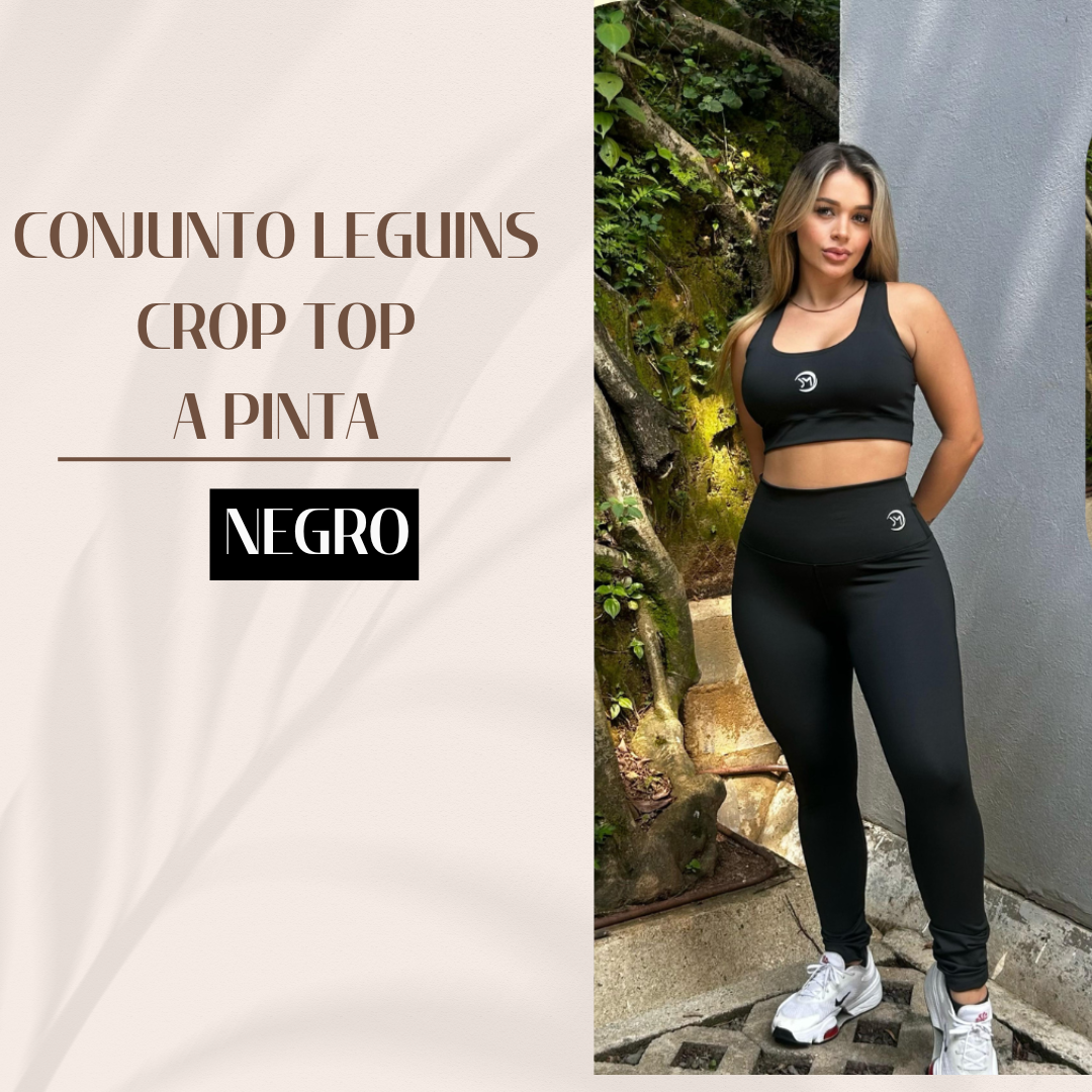 Conjunto Leguins Crop Top
