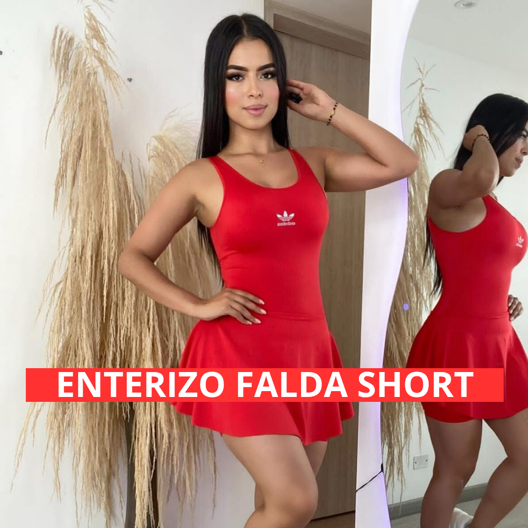 Enterizo Falda Short