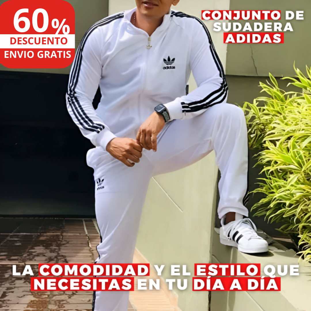 COMODIDAD Y ESTILO DIA A DIA: CONJUNTO ADIDAS