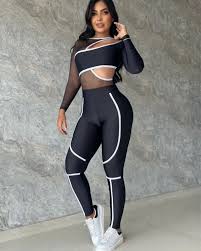 CONJUNTO BUSO MANGA LARGA SESGO T/U Tipo de Tela: SUPLEX.