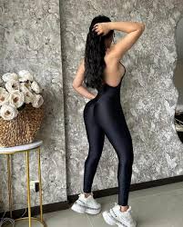 Enterizo Siso Push Up Destellante