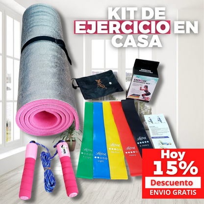 KIT DE EJERCICIO EN CASA– TU GIMNASIO PERSONAL EN UN SOLO SET
