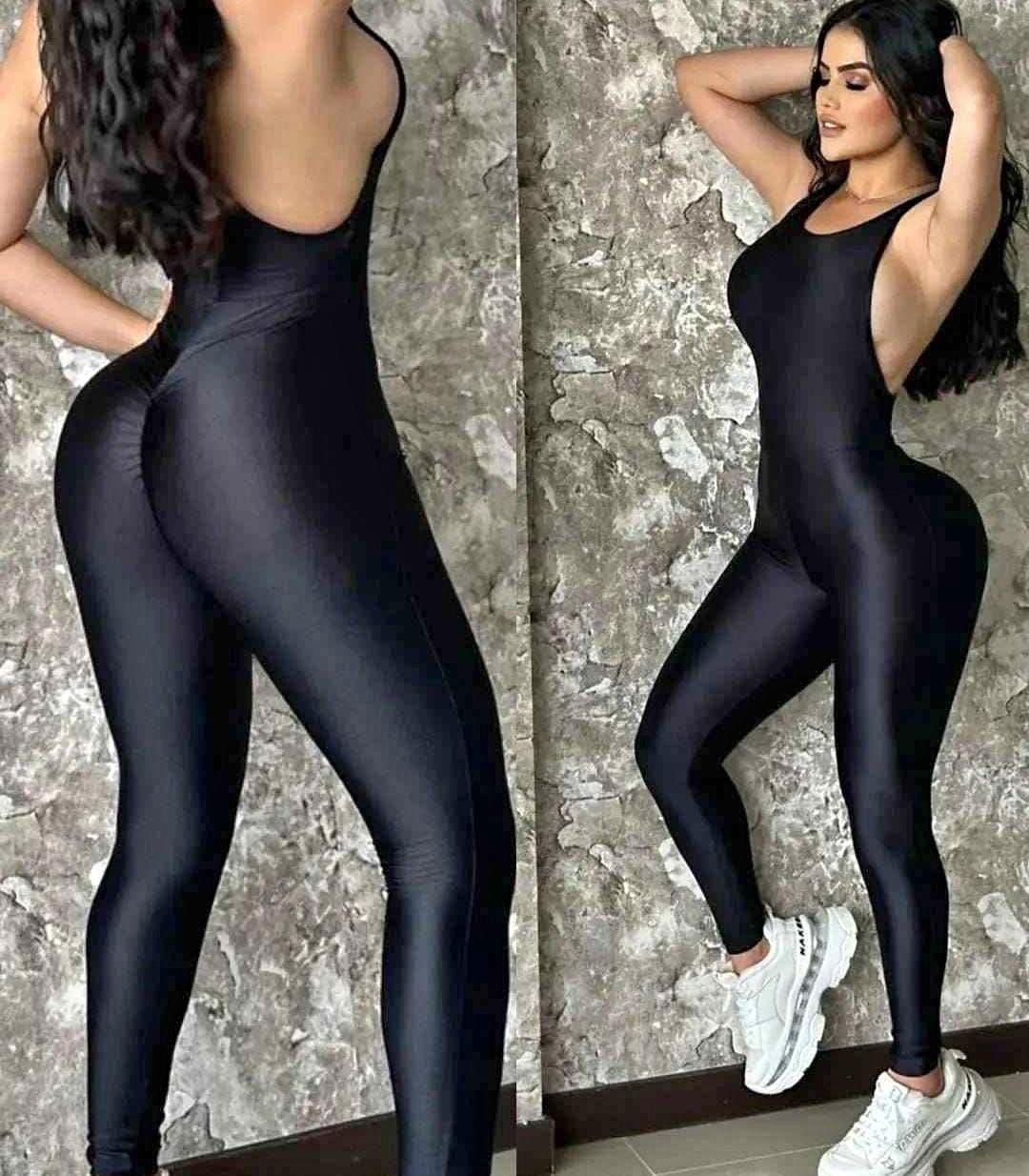 Enterizo Siso Push Up Destellante