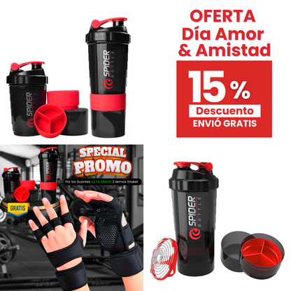 Guantes Calleras + Termos Shaker "GRATIS"