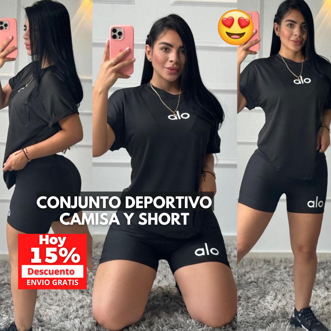 CAMISA Y SHORT DEPORTIVO – ESTILO Y COMODIDAD