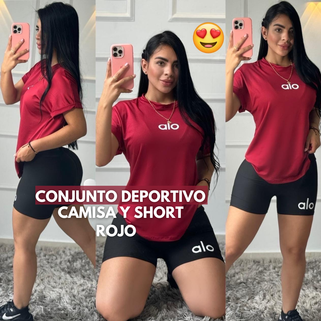 CAMISA Y SHORT DEPORTIVO – ESTILO Y COMODIDAD
