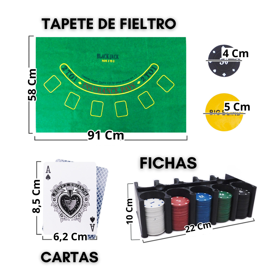 SET JUEGO DE CARTAS DOMESTICO