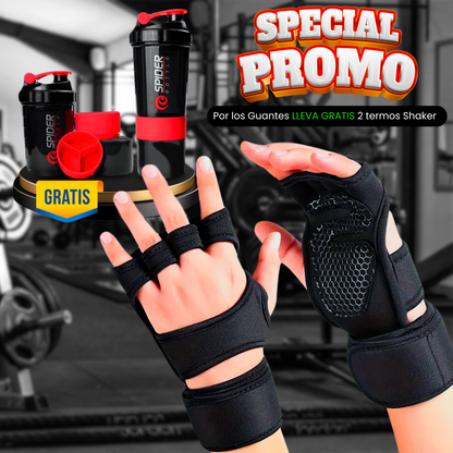 Guantes Calleras + Termos Shaker "GRATIS"