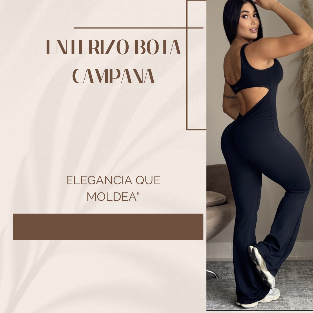 💫Enterizo Bota Campana 💫
