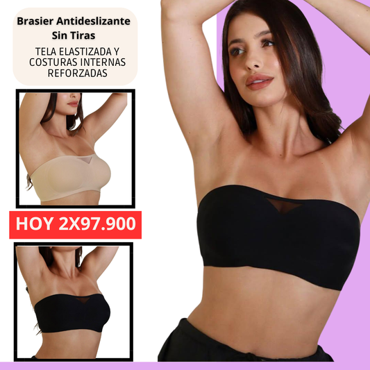 Brasier Antideslizante Sin Tiras