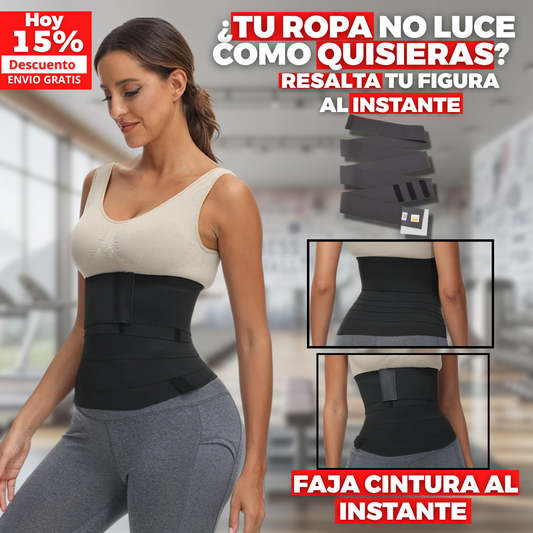 RESALTA TUS CURVAS- FAJA CINTURILLA MOLDEADORA