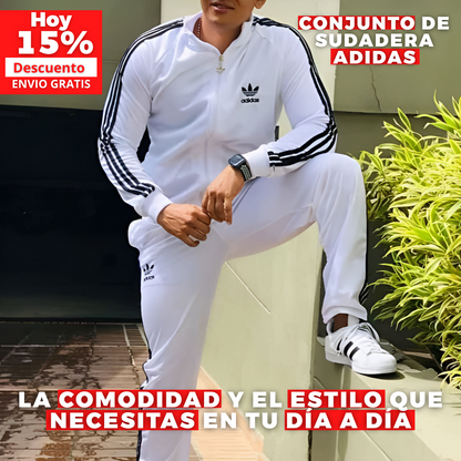 COMODIDAD Y ESTILO DIA A DIA: CONJUNTO ADIDAS