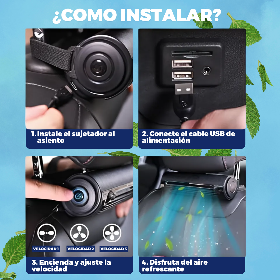 Ventilador Ambiente Frio ❄️🥶